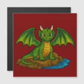 美しい緑のドラゴン (正面/裏面)