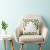 美しい繊細なオダマキ（植物）の花 クッション (椅子)