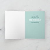 美しい繊細な禅のドードルフラワーCC1276誕生日 カード (内部)