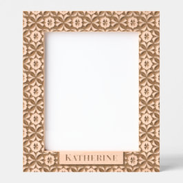 美しい繰り返し レーザー彫刻フレーム