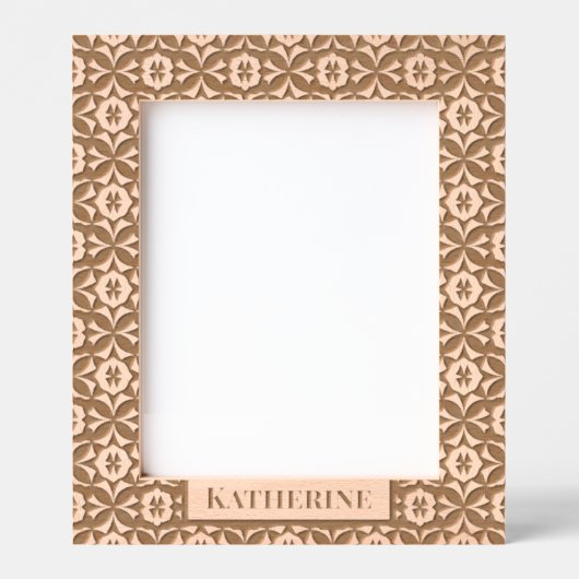 美しい繰り返し レーザー彫刻フレーム (正面)