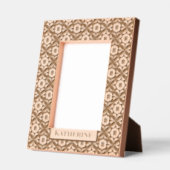 美しい繰り返し レーザー彫刻フレーム (左)