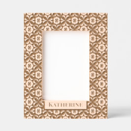 美しい繰り返し レーザー彫刻フレーム