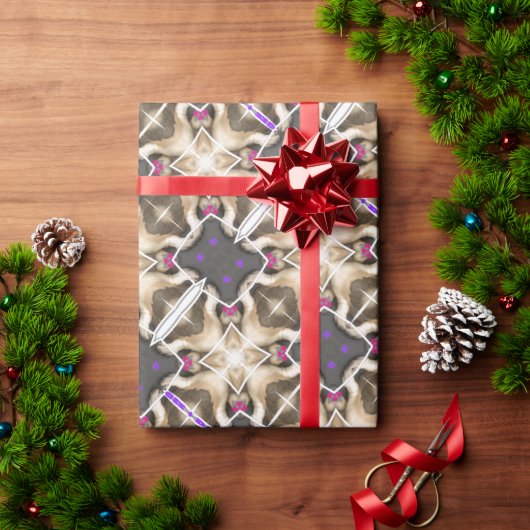 美しい美しいアフリカのセレンティスプレンダーベクター ラッピングペーパー (クリスマスギフト)