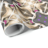 美しい美しいアフリカのセレンティスプレンダーベクター ラッピングペーパー (ロールコーナー)