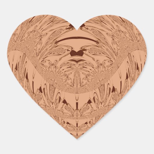 美しい美しいアフリカライオンの頭のベクトルパターン ハートシール (正面)