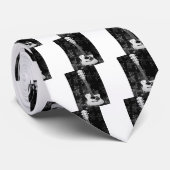 美しい美しいギターアフリカのグレースケールモチーフAr ネクタイ (ロール)