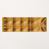 美しい美しいケニアの自然の野生の動物キリン ヨガマット (裏面(横))