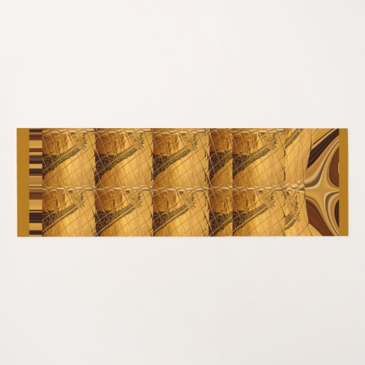 美しい美しいケニアの自然の野生の動物キリン ヨガマット (裏面(横))