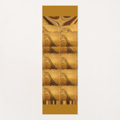 美しい美しいケニアの自然の野生の動物キリン ヨガマット (正面)