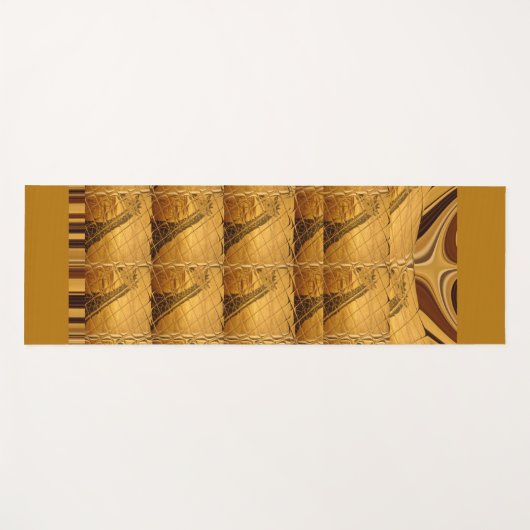 美しい美しいケニアの自然の野生の動物キリン ヨガマット (正面(横))