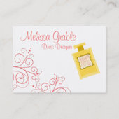 美しい美しいドレス 名刺 (裏面)