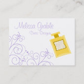 美しい美しいドレス 名刺 (裏面)