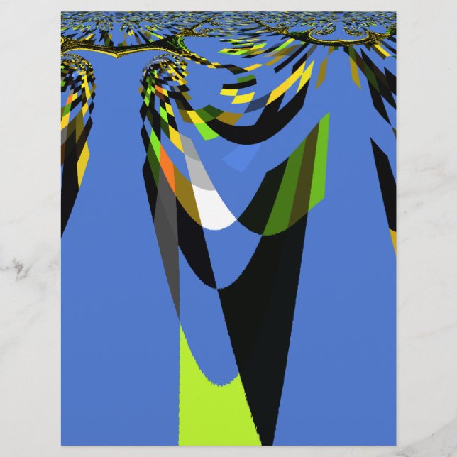 美しい美しいブルーシームレスベクターラブリーアート (正面)