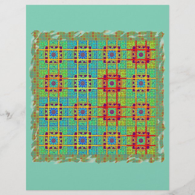 美しい美しい南アフリカの部族プリントベクトル (正面)