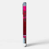 美しい美しい天体バラ赤と青 Case-Mate iPhoneケース (裏面 / 左)