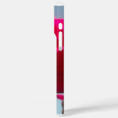 美しい美しい天体バラ赤と青 Case-Mate iPhoneケース (裏面 / 左)