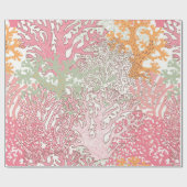 美しい美しい水中シームレスパターン ラッピングペーパー (フラット)