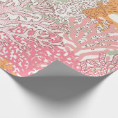 美しい美しい水中シームレスパターン ラッピングペーパー (角)