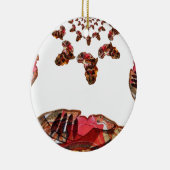 美しい美しい色 セラミックオーナメント (右)