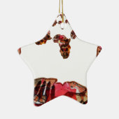 美しい美しい色 セラミックオーナメント (右)