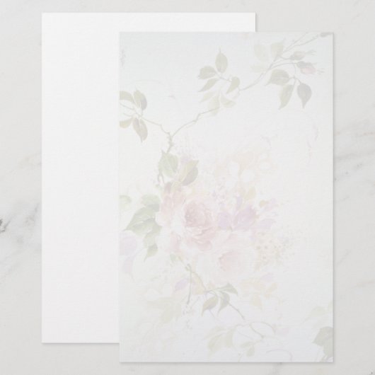 美しい美しさ 便箋 (正面/裏面)