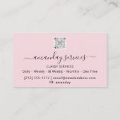 美しい美容師シリンジボトックスB12 QRコード 名刺 (裏面)