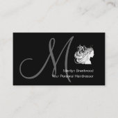 美しい美容業者名刺 名刺 (正面)