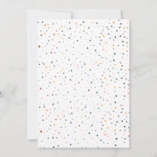 美しい美容用ヘアスタイルメイクアップブライダルシャワー 招待状 (裏面)