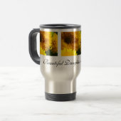 美しい義理の娘のコーヒー・マグのヒマワリ トラベルマグ (正面左)