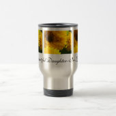 美しい義理の娘のコーヒー・マグのヒマワリ トラベルマグ (中央)