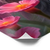 美しい羽毛の妖精の芸術 ポスター (コーナー)