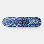 美しい羽 – エキゾチック飛んでいる スケートボード (横)