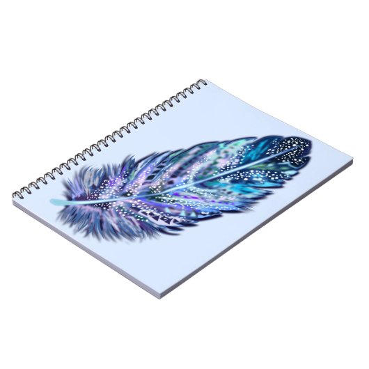 美しい羽 ノートブック (左側)