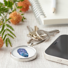 美しい羽 – 色を選択 キーホルダー