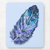 美しい羽 – 色を選択 マウスパッド (正面)