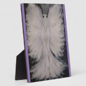 美しい翼を持つ守護天使絵画の芸術 フォトプラーク (側面)