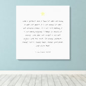 美しい聖なる書物、 経典バイブル引用文1コリント13:4 キャンバスプリント (インサイチュ (ウッドフロア))