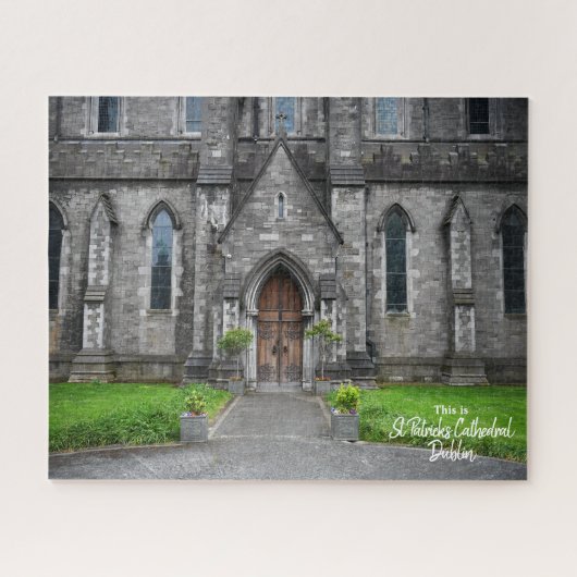美しい聖パトリック大聖堂 Dublin, Ireland ジグソーパズル (横)