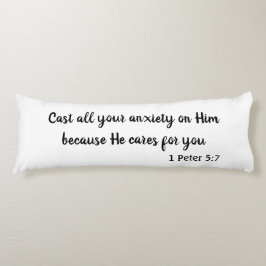 美しい聖書の平和の聖句 ボディピロー