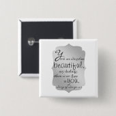 美しい聖書の詩 缶バッジ (正面&裏面)