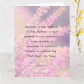 美しい聖書感動的の詩引用文 カード (黄色い花)