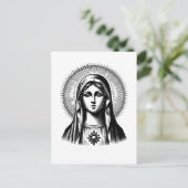 美しい聖母 ポストカード (スタンド正面)