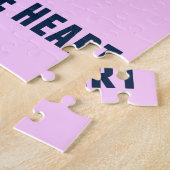 美しい職業セラピーツリー引用文 ジグソーパズル (側面)