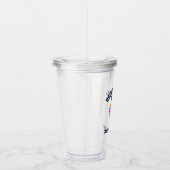 美しい職業セラピー引用文 アクリルタンブラー (右)