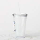 美しい職業セラピー引用文 アクリルタンブラー (左)