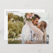 美しい脚本 | お願い結婚の写真カード ポストカード (正面/裏面)