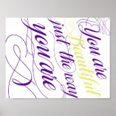 美しい自分 ポスター (正面)