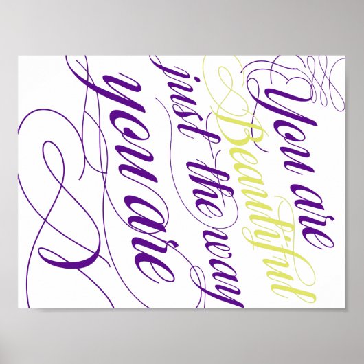 美しい自分 ポスター (正面)