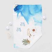 美しい自然のカスタム鳥最高ののゴルフタオル ゴルフタオル (インサイチュ)